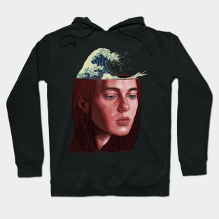 wave of thoughts Hoodie